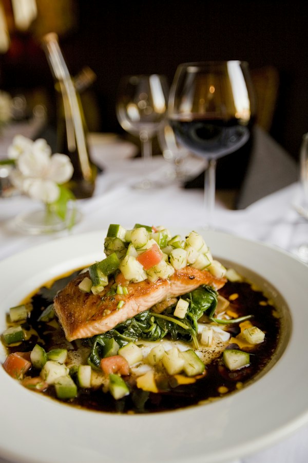 Salmon dish